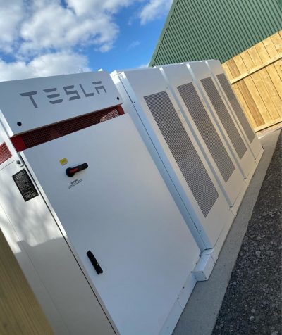 commercial solar battery storage unit for business