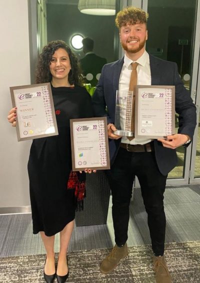 Regional Energy Efficiency Awards 2022 Solar PV Installer & Contractor – Winner | Energy Consultant/ Consultancy – Highly Commended Award | Business Development Manager/ Director of the year – Highly Commended (Michael Salisbury)