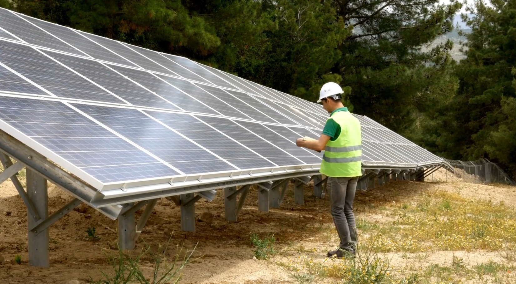 solar farm maintenance