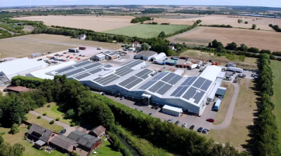 solar-installation-flamingo-flowers