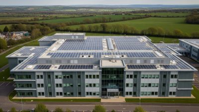 solar panels for pharmaceutical company